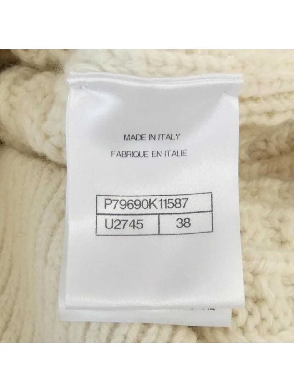 Chanel Coco Neige Knit Sweater